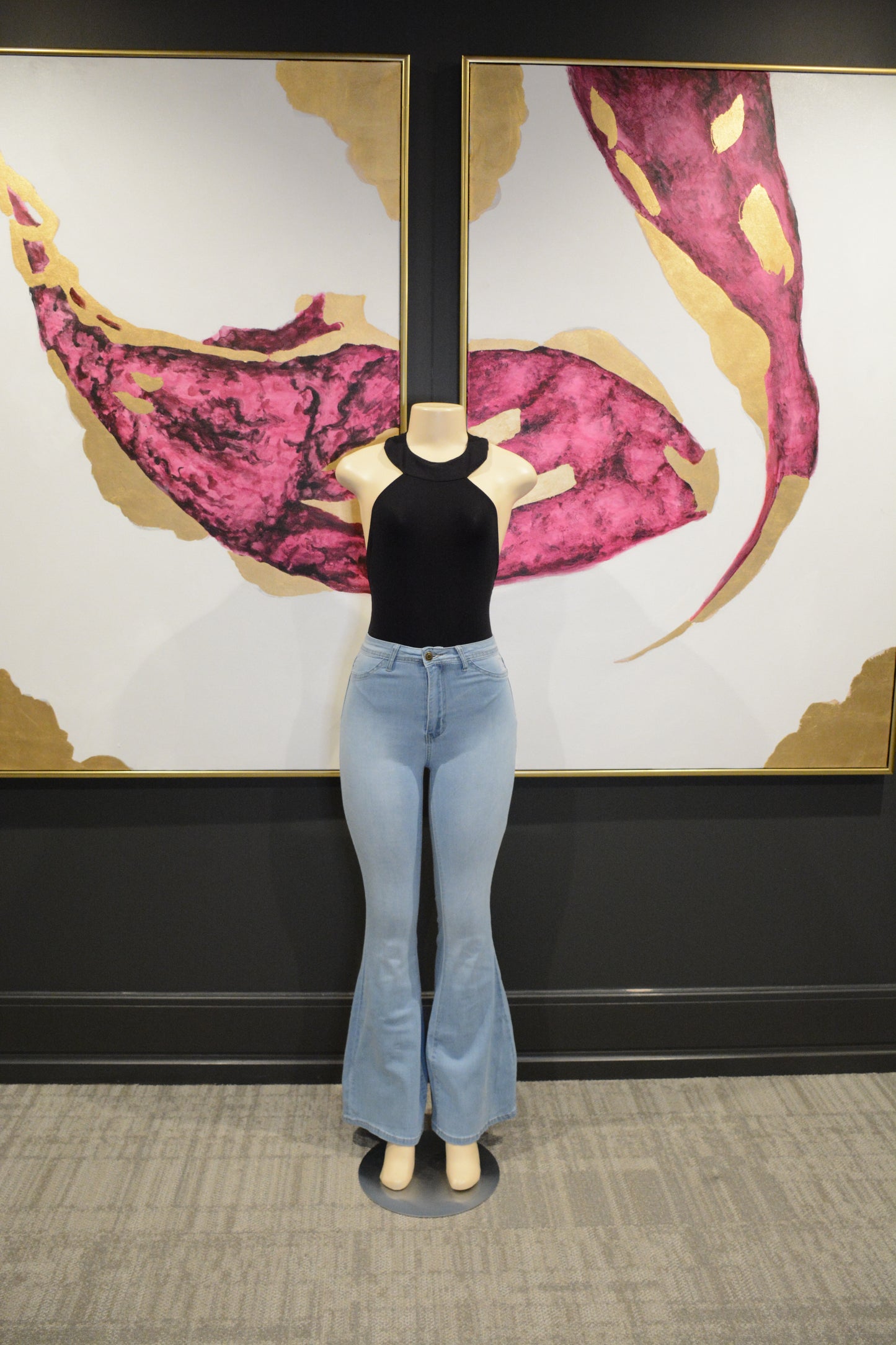 Hartless Flare Leg Jeans