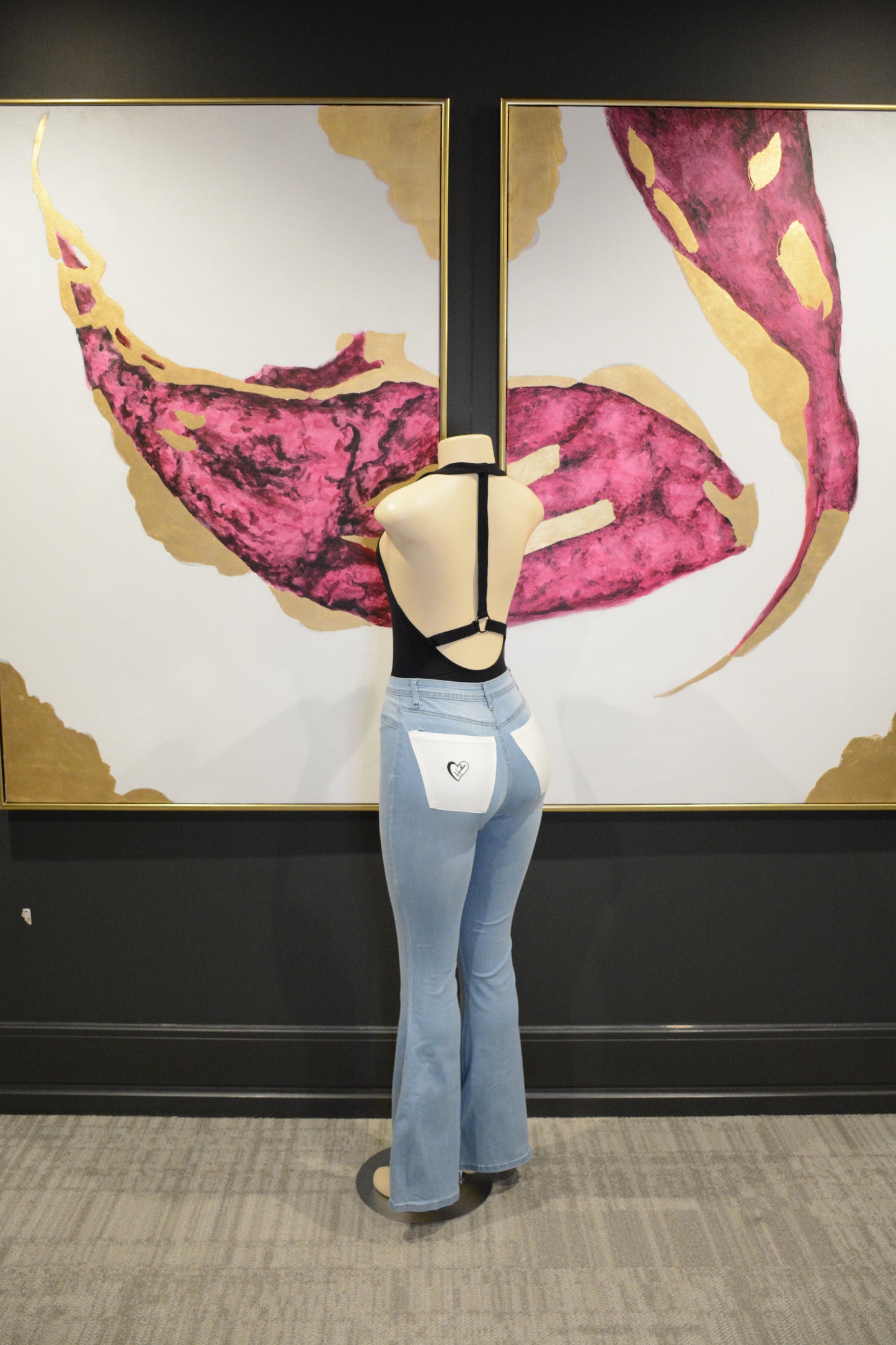 Hartless Flare Leg Jeans