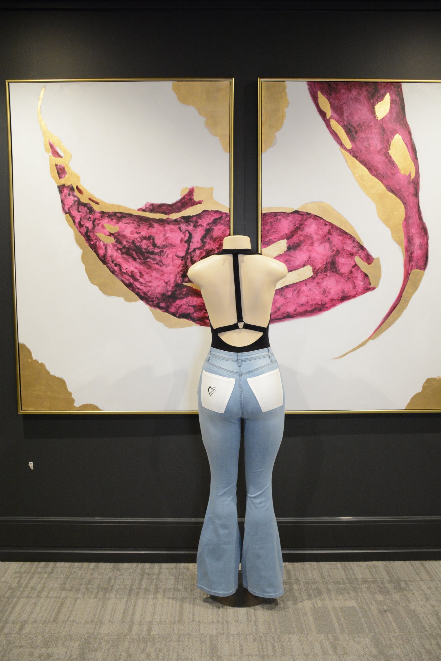 Hartless Flare Leg Jeans